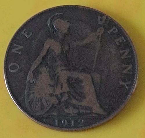 1912 penny heaton - mint,