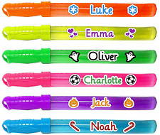 Bubbles - 1 x Personalised Giant Bubble Wand, Christmas, Stocking Filler, Gift.