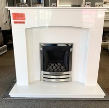 ‘OSLO’ Marble Fireplace -