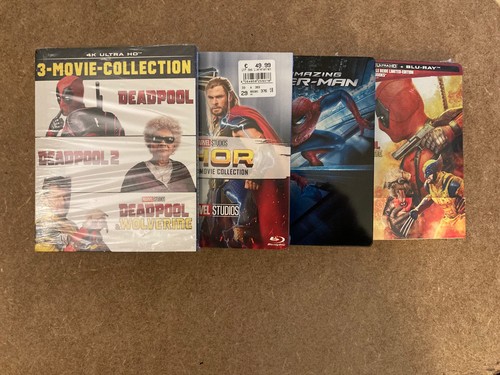 Deadpool wolverine blu ray - wolverine, 4k