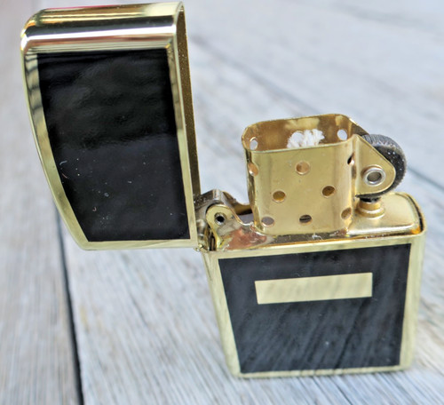 Hadson black enamel - enamel, gold