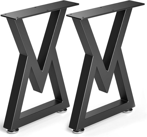 Metal coffee table legs - 16”,