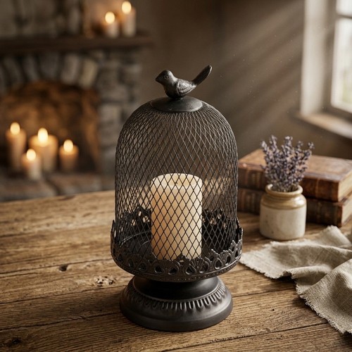 7cm iron candle - 11.7cm,