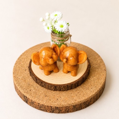 Handmade elephant keepsake - elephant,