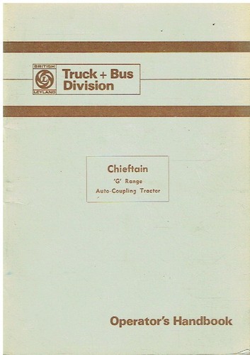 Leyland chieftain - chieftain, range)