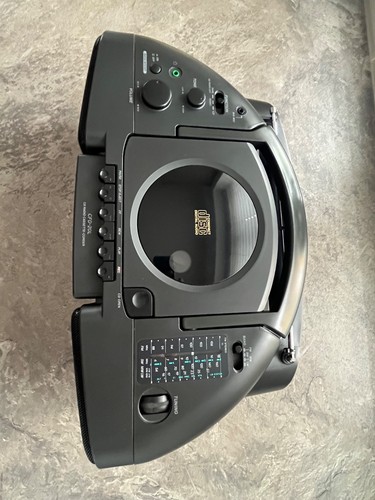 Sony cfd 20l radio - sony, cd,
