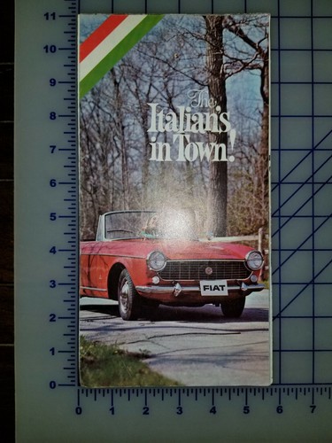 1966 fiat brochure - 1966,