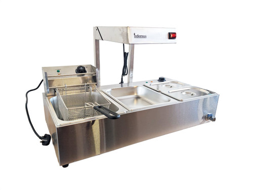 Combi display 1 fryer - combi,