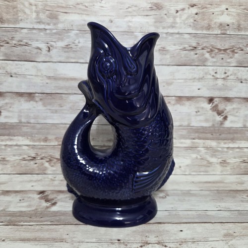 Gluggle jug cobalt blue - jug,