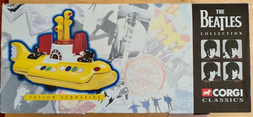 Yellow submarine corgi - submarine, by