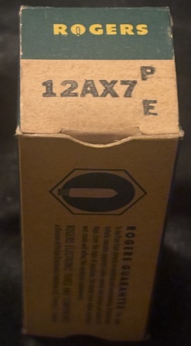 Rogers nos 12ax7 vacuum - rogers, tube
