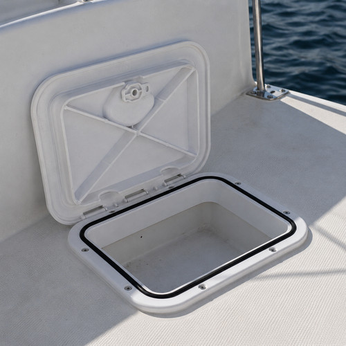White abs deck hatch cover - abs,