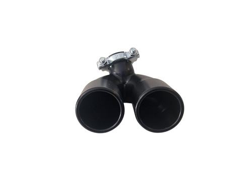 Dual pipe exhaust - dual,