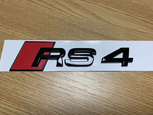 Fits audi rs4 badge for - audi,