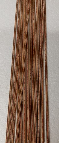 Pack 4mm wide tulipwood - pack, of