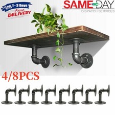 4-8X Pipe Shelf Brackets