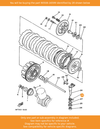 Yamaha spring torsion - spring,,