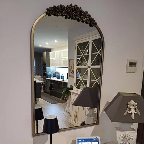 Arch wall mirror - arch, metal