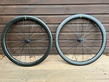 Mavic Cosmic SL 45 carbon Disc wheelset 700c tubeless ready thru axle centrelock