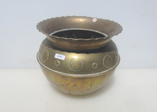 Antique brass trough - antique, tub