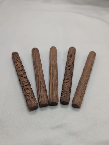 Set wooden clay texture - set,