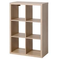 IKEA KALLAX Shelving Unit Oak