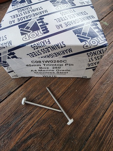 40mm trimtop polytop - 40mm, nails
