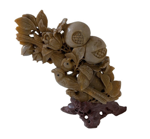 Chinese soapstone carving - chinese,