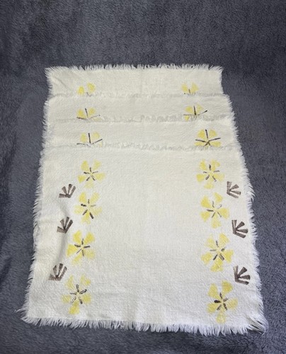 Vintage napkins yellow - yellow, and