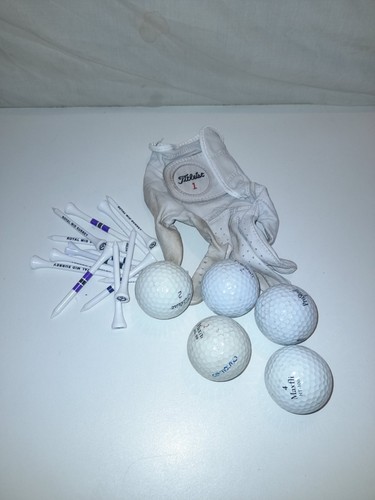 Golf bundle glove - -, balls