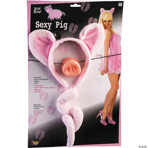 Adult pig costume - adult,