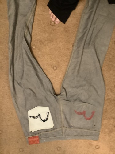 Evisu reversible geniune jeans - geniune,