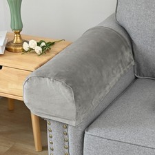 2/4pcs Velvet Arm Stretch Sofa