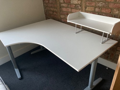 Large sturdy white ikea galant - large,