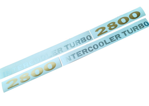 Decals pajero intercooler - decals,