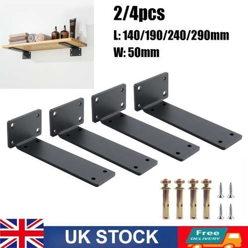 4pcs floating shelf brackets - 2/4pcs,
