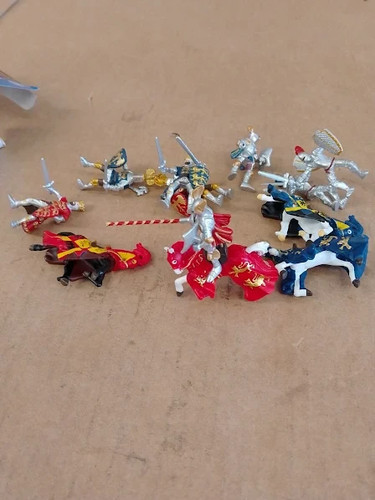 Papo mini knights - mini, figures