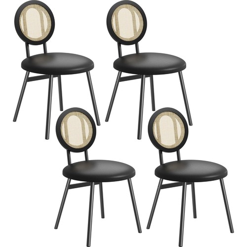 Modern rattan dining chair - dining, set