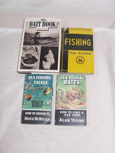 Vintage fishing books sea - fishing, &