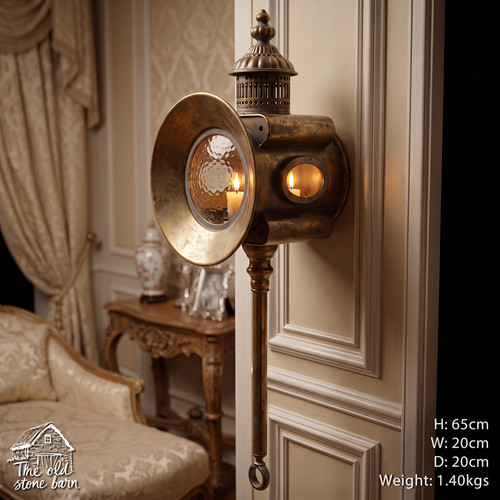 Wall mounted candle holder - mounted,