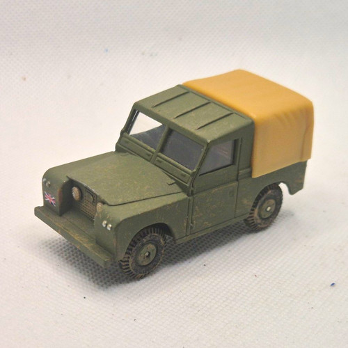 Land rover green diecast - land,