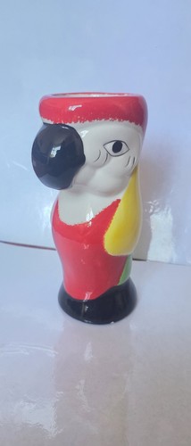 Parrot vase - parrot, tiki