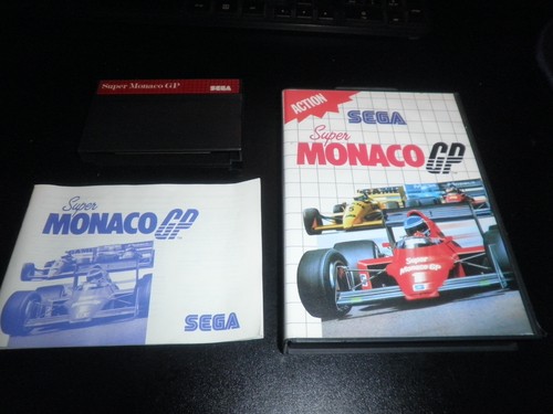 Master system super monaco - system,