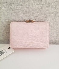 Ted Baker  Alyesha Teardrop Crystal Bobble Mini Purse Real Leather Pale Pink