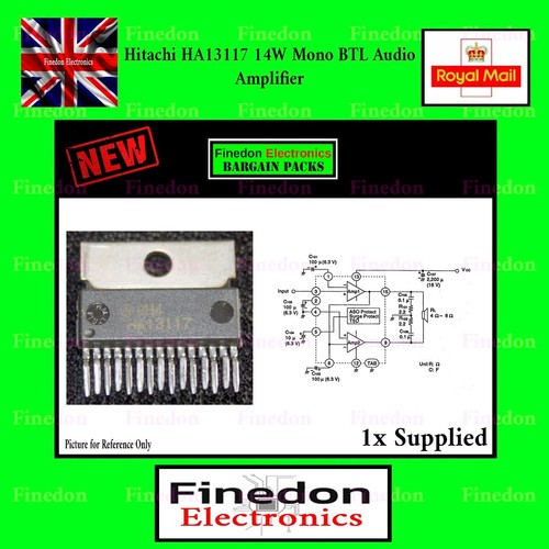 Hitachi ha13117 14w btl audio - hitachi,