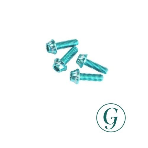Bianchi bottle cage bolts 4 - cage,