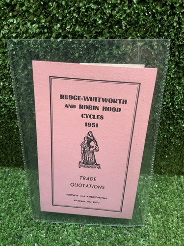 Rare 1951 rudge whitworth - 1951,