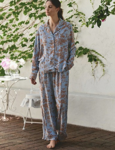 Laura ashley blue brown lloyd - brown,