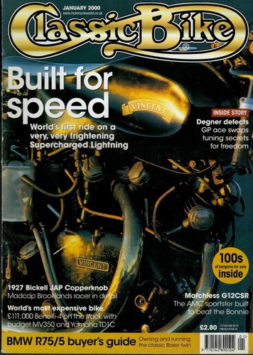 Classic bike magazine 2000 - bike,