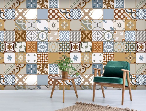 Beautiful tiles r31496 - 3d,